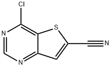4-氯噻吩并[3,2-D]嘧啶-6-甲腈,CAS号： 875798-54-2