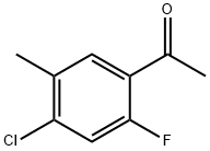 2-氟-4-氯-5-甲基苯乙酮, CAS号： 177211-26-6