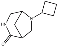 6-环丁基-3,6-二氮杂双环[3.2.1]辛烷-2-酮,CAS号： 1272321-84-2