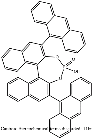 (11BR)-2,6-二-9-蒽基-4-羟基-二萘[2,1-D:1',2'-F][1,3,2]二氧磷酸-4-氧化物,CAS号：361342-51-0