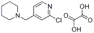 2-氯-4-(-1-哌啶基甲基)吡啶草酸盐,CAS号： 406484-56-8