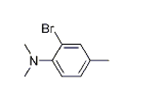 2-溴-N,N,4-三甲基苯胺, CAS： 23667-06-3
