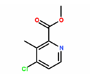 4-氯-3-甲基-2-吡啶羧酸甲酯, CAS： 1260764-76-8
