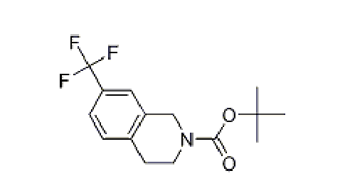 N-BOC-7-三氟甲基-1,2,3,4-四氢异喹啉, CAS： 1257855-77-8