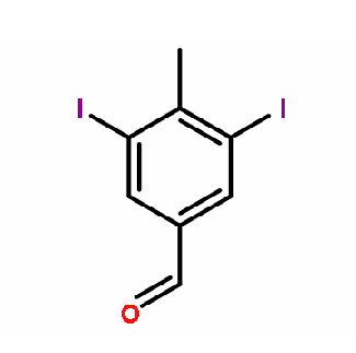 3,5-二碘-4-甲基苯甲醛, CAS： 861118-00-5