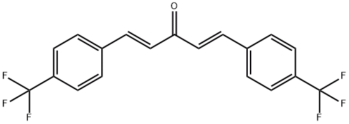 反式-双[4-(三氟甲基)苯亚甲基]丙酮;反式,反式-1,5-双[4-(三氟甲基)苯基]-1,4-戊二烯-3-酮,103836-71-1