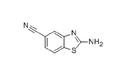 2-氨基-5-氰基苯并噻唑, CAS： 105314-08-7