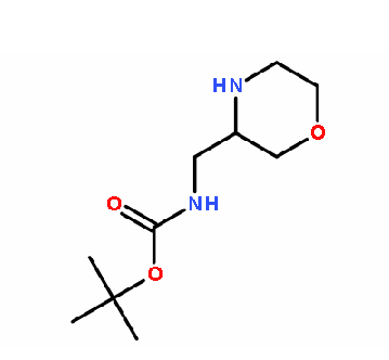 N-[(3S)-3-吗啉基甲基]氨基甲酸叔丁酯, CAS： 1257850-88-6