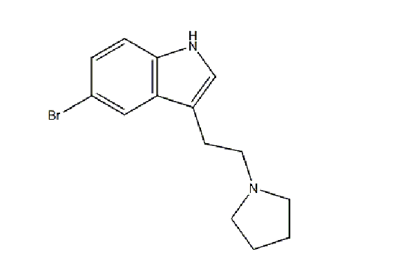 5-溴-3-[2-(1-吡咯烷基)乙基]-1H-吲哚, CAS： 17274-68-9