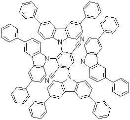 2,3,5,6-四(3,6-二苯基-9-咔唑基)-对苯二腈cas:1416881-55-4,4CzTPN-Ph