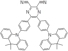 5,6-双[4-(9,9-二甲基-9,10-二氢吖啶)苯基]-2,3-二氰基吡嗪 cas：1883400-34-7，Ac-CNP