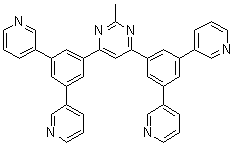 4,6-双(3,5-二(3-吡啶)基苯基)-2-甲基嘧啶cas:925425-96-3,B3PYMPM
