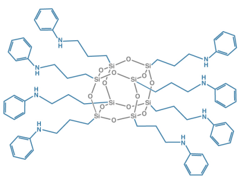 N-苯基氨基丙基化笼形倍半硅氧烷
