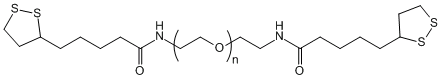 硫辛酸-聚乙二醇-硫辛酸Lipoic acid-peg-Lipoic acid