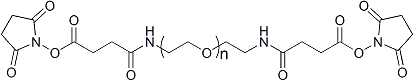 α,ω-二琥珀酰胺琥珀酰亚胺酯基聚乙二醇SAS-PEG-SAS