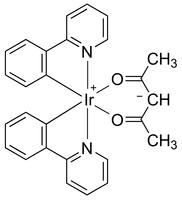 双(2-苯基吡啶)乙酰丙酮铱cas:337526-85-9,Ir(ppy)2(acac)