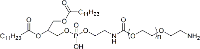 1,2-二月桂酰磷脂酰乙醇胺-聚乙二醇-氨基DLPE-PEG-NH2