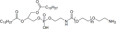 1,2-十四酰基磷脂酰乙醇胺-聚乙二醇-氨基DMPE-PEG-NH2