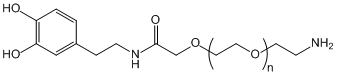 多巴胺-聚乙二醇-氨基DA-PEG-NH2