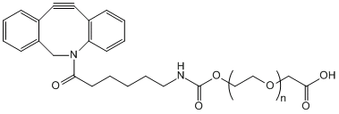 二苯并环辛炔-聚乙二醇-羧基DBCO-PEG-COOH