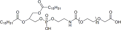 二棕榈酰磷酯酰乙醇胺-聚乙二醇-羧基DPPE-PEG-COOH