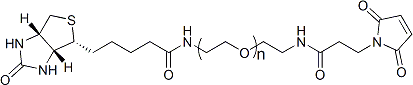 生物素-聚乙二醇-马来酰胺Biotin-PEG-Mal