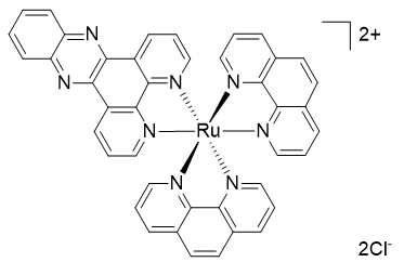 二([1,10-菲啰啉)(4,5,9,14-四氮-苯并[b]三苯)钌(II)二氯,Ru(phen)2dppz