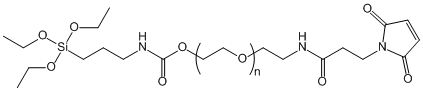 硅烷-聚乙二醇-马来酰亚胺Sile-PEG-Mal