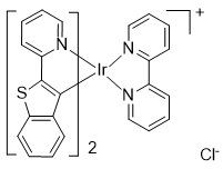 二(2-(苯并[b]噻吩-2-基)吡啶-C2,N&#039;)(2,2&#039;-联吡啶)合铱cas:1250262-19-1