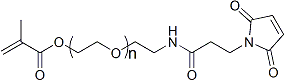 甲基丙烯酸酯-聚乙二醇-马来酰亚胺MA-PEG-Mal