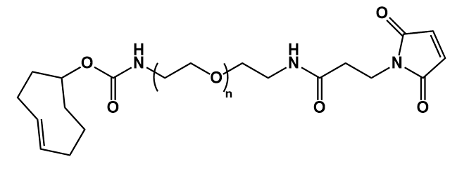 马来酰亚胺-聚乙二醇-反式环辛烯TCO-PEG-MAL