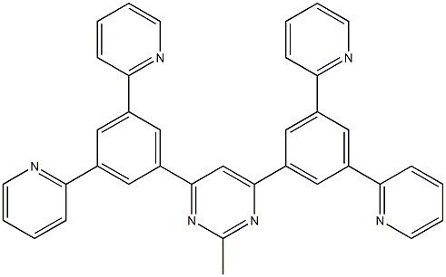 4,6-双(3,5-二(2-吡啶)基苯基)-2-甲基嘧啶cas:1266181-51-4,B2PyMPM