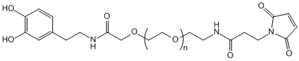 多巴胺-聚乙二醇-马来酰亚胺DA-PEG-Mal