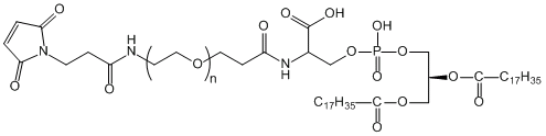 马来酰亚胺-聚乙二醇-磷脂酰丝氨酸Mal-PEG-PS