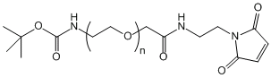 叔丁氧羰基-亚氨基-聚乙二醇-马来酰亚胺Boc-NH-PEG-Mal