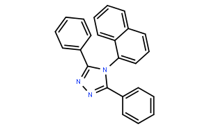 3,5-二苯基-4-(1-萘基)-1H-1,2,4-三唑cas:16152-10-6