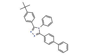 3-(联苯-4-基)-5-(4-叔丁基苯基)-4-苯基-4H-1,2,4-三唑cas:150405-69-9,TAZ
