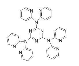 1,3,5-三嗪-2,4,6-三胺,N,N,N&#039;,N&#039;,N&#039;-六-2-吡啶基cas:432551-43-4
