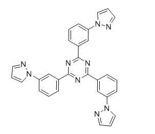 2,4,6-三(3-(1H-吡唑-1-基)苯基)-1,3,5-三嗪