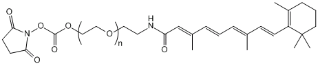 琥珀酰亚胺碳酸酯-聚乙二醇-全反式维甲酸SC-PEG-Tretinoin