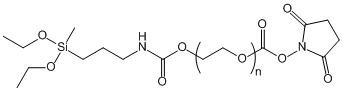 二乙氧基硅烷-聚乙二醇-琥珀酰亚胺碳酸酯Diethoxylsile-PEG-SC
