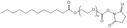 月桂酸-聚乙二醇-琥珀酰亚胺酯LRA-PEG-SC