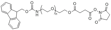 芴甲氧羰基-氨基-聚乙二醇-琥珀酰亚胺琥珀酯Fmoc-NH-PEG-SS