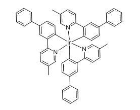 三[3-(5-甲基-2-吡啶基-KN)[1,1&#039;-联苯基]-4-基-KC]合铱(III)cas:872856-45-6