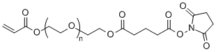丙烯酸酯-聚乙二醇-琥珀酰亚胺戊二酸酯AC-PEG-SG
