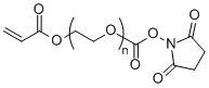 丙烯酸酯-聚乙二醇-活性酯AC-PEG-SC