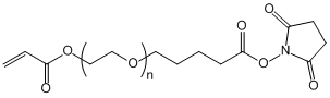 丙烯酸酯-聚乙二醇-琥珀酰亚胺戊酸酯AC-PEG-SVA
