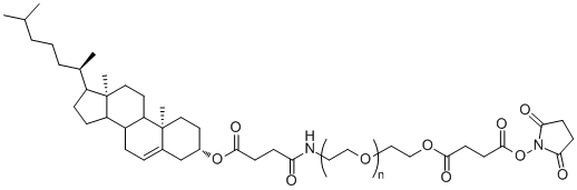 胆固醇-聚乙二醇-琥珀酰亚胺琥珀酸酯CLS-PEG-SS