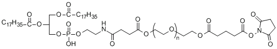 二硬脂酰磷脂酰乙醇胺-聚乙二醇-琥珀酰亚胺基戊二酸DSPE-PEG-SG
