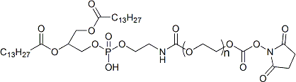 1,2-十四酰基磷脂酰乙醇胺-聚乙二醇-活性酯DMPE-PEG-SC